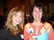 Beckie Weinheimer at the NYPL Ceremony March 22, 2008